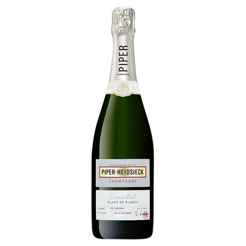 Set 2 x Sampanie Extra Brut Essentiel Blanc de Blancs Piper Heidsieck, 0.75 l, 12 % Alcool