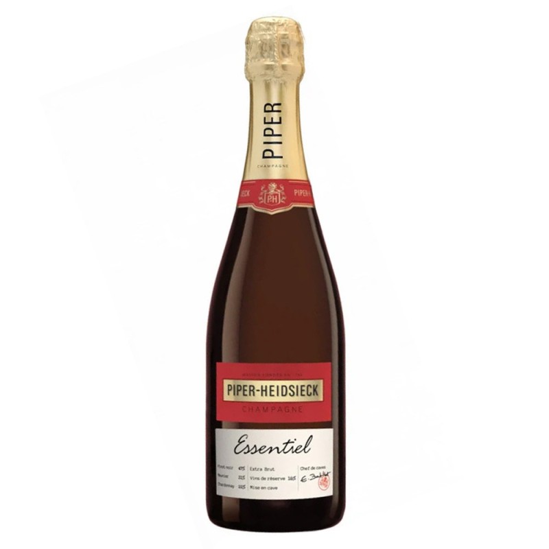 Set 2 x Sampanie Extra Brut Essentiel Piper Heidsieck 12% Alcool, 0.75 l