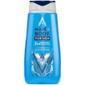 Set 2 x Sampon 2 in1 Hair & Body pentru Barbati, 400 ml, Astonish