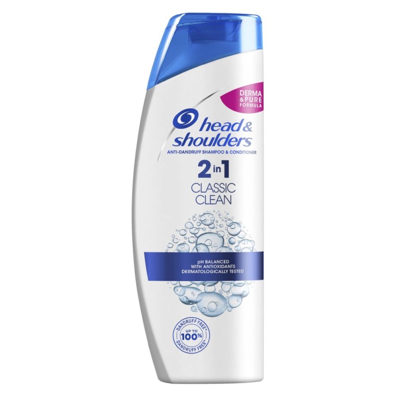 Set 2 x Sampon Anti-matreata Head & Shoulders Classic Clean 2 in 1, 360 ml