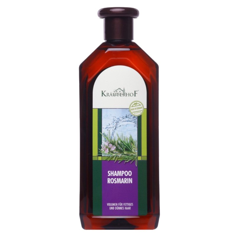 Set 2 x Sampon cu Rozmarin, pentru Par Gras, Krauterhof, 500 ml