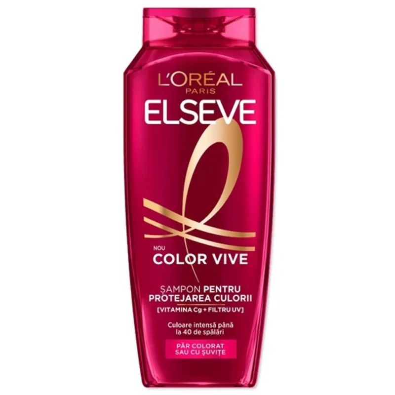 Set 2 x Sampon Ingrijire Par Colorat, L'Oreal Paris Elseve Color-Vive, 250 ml