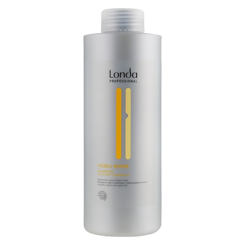 Set 2 x Sampon Londa Professional Care Visible Repair pentru Par Degradat, 1000 ml