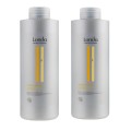 Set 2 x Sampon Londa Professional Care Visible Repair pentru Par Degradat, 1000 ml
