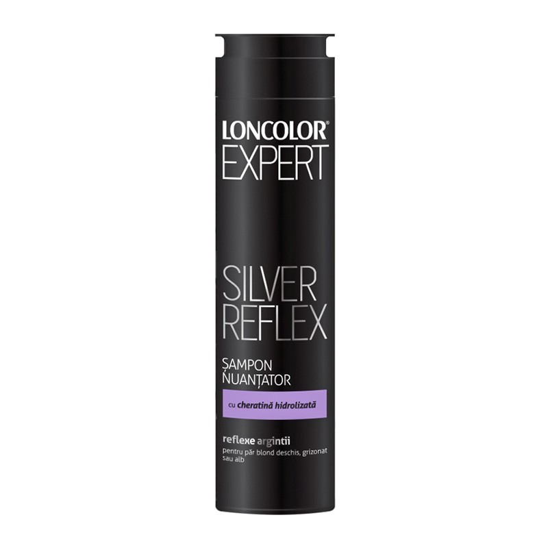 Set 2 x Sampon Nuantator Loncolor Expert Silver Reflex, 250 ml