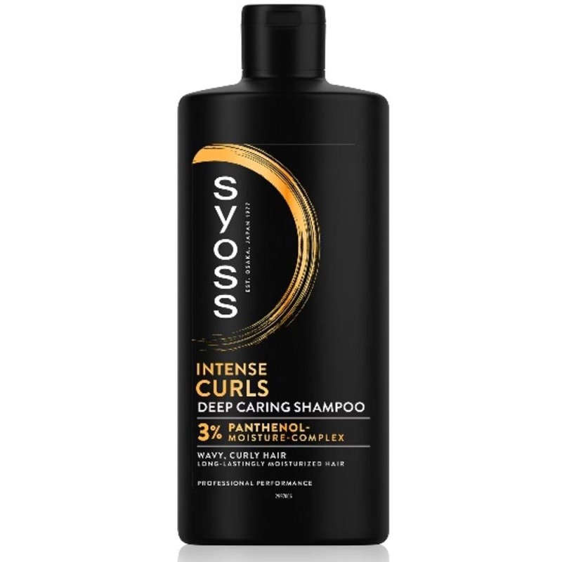 Set 2 x Sampon Syoss Intense Curls, pentru Par Carliontat / Ondulat, 440 ml