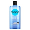 Set 2 x Sampon Syoss Pure Volume, Par Normal / Subtire, 440 ml