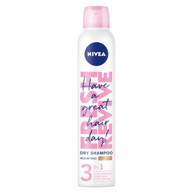 Set 2 x Sampon Uscat Spray Nivea, pentru Par Mediu, 200 ml