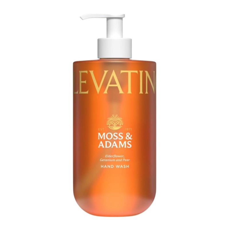 Set 2 x Sapun Lichid cu Pompita Moss and Adams, Elevating, Soc, Geranium si Para, 400 ml