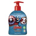 Set 2 x Sapun Lichid cu Pompita Naturaverde Kids Avengers, cu Extract de Musetel si Galbenele, 250 ml