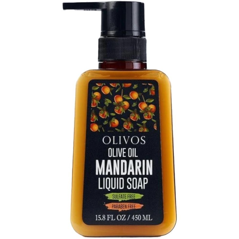 Set 2 x Sapun Lichid Olivos, Mandarine, 450 ml