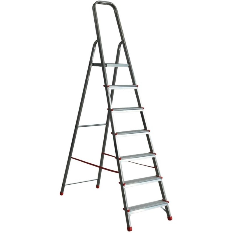 Set 2 x Scara din Metal, Inaltime 2.20 m, 6+1 Trepte