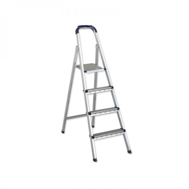 Set 2 x Scara din Metal, Trei Trepte + Platforma