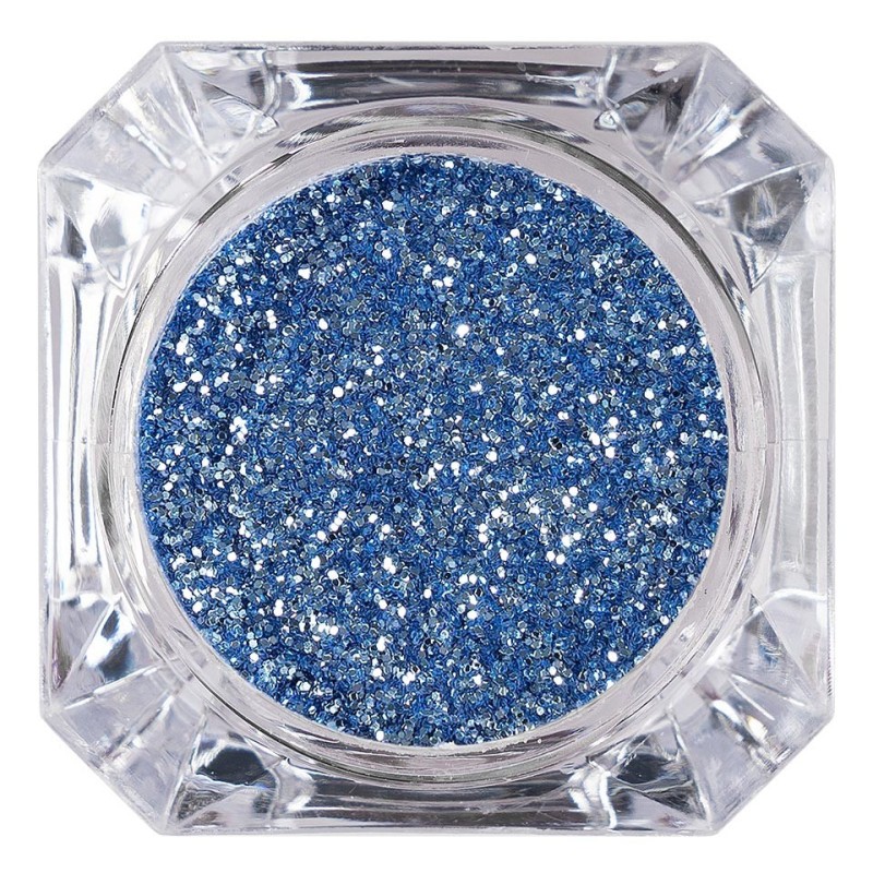Set 2 x Sclipici Glitter Unghii Pulbere Luxorise, Azure 13