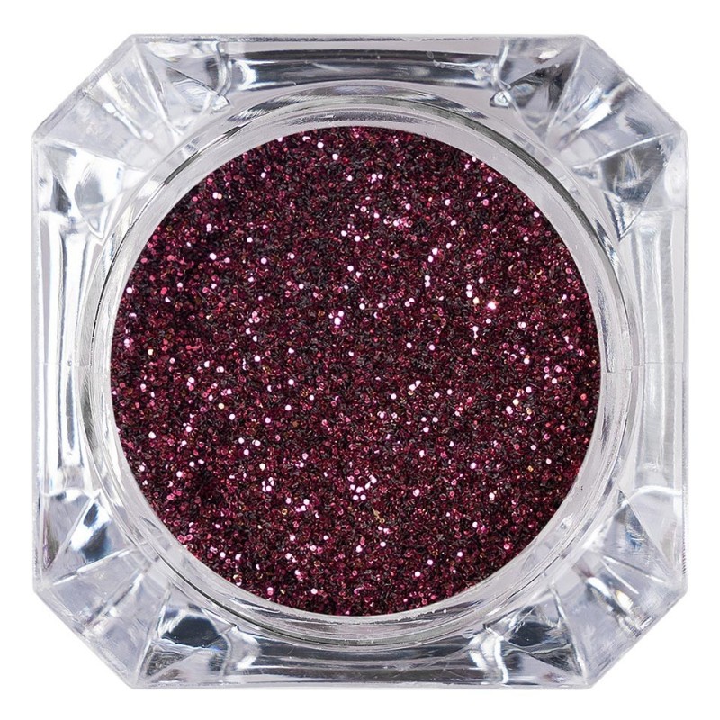 Set 2 x Sclipici Glitter Unghii Pulbere Luxorise, Dark Cherry 25