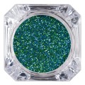 Set 2 x Sclipici Glitter Unghii Pulbere Luxorise, Green Glow 54