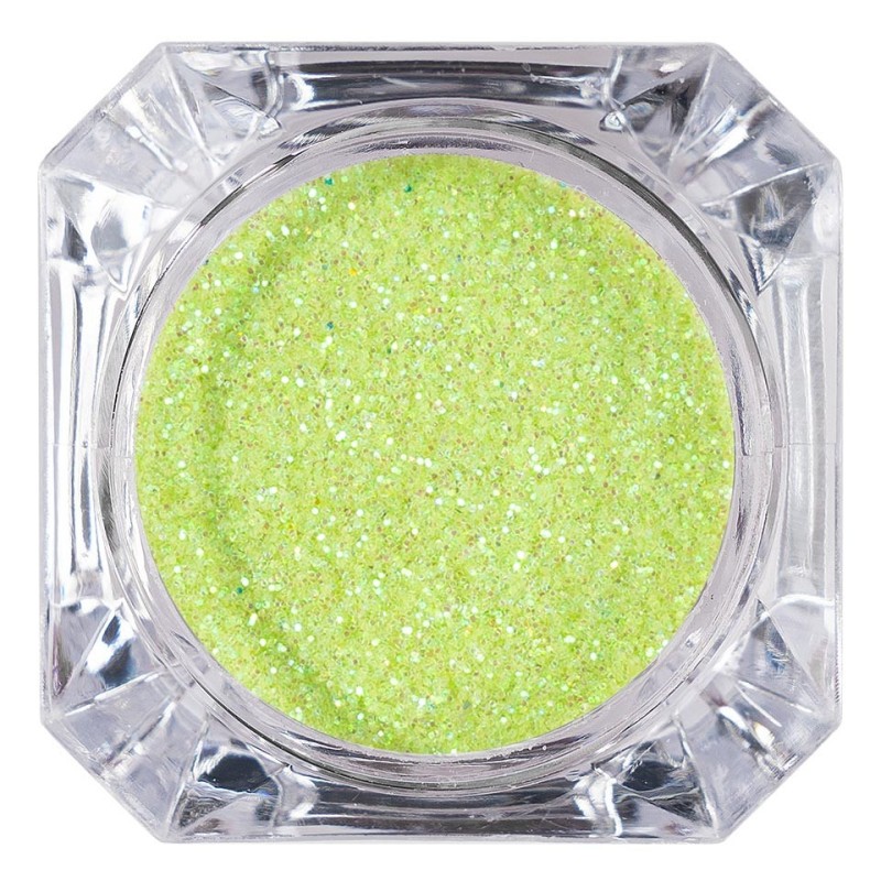 Set 2 x Sclipici Glitter Unghii Pulbere Luxorise, Lime 16