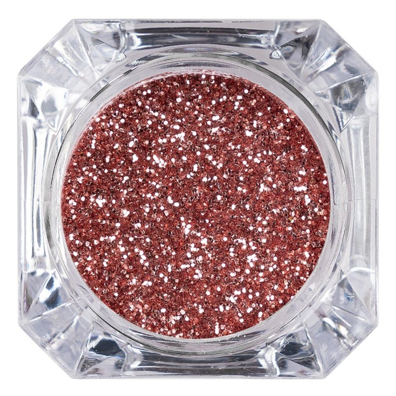 Set 2 x Sclipici Glitter Unghii Pulbere Luxorise, Rose Wine 39