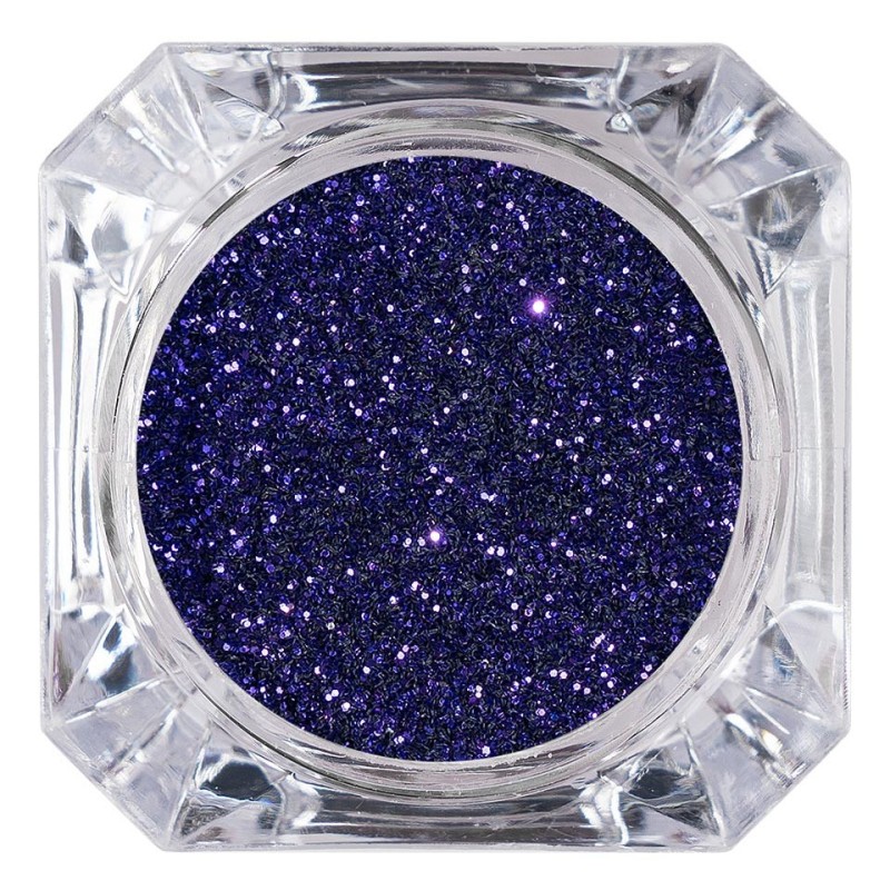 Set 2 x Sclipici Glitter Unghii Pulbere Luxorise, Salty Indigo