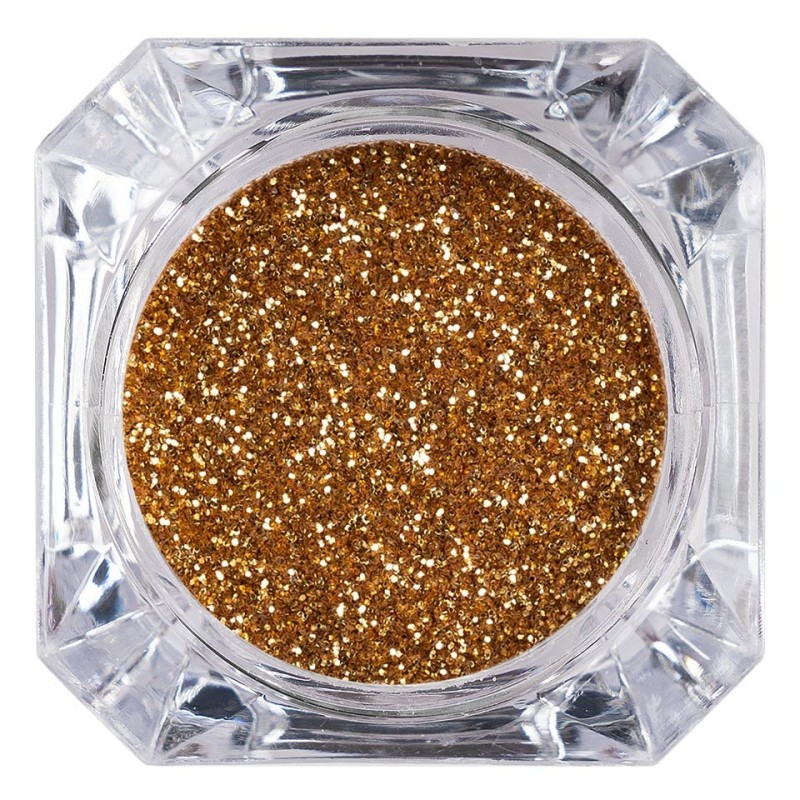 Set 2 x Sclipici Glitter Unghii Pulbere Luxorise, Sparkle Bronze