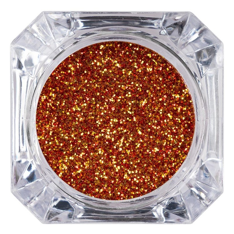 Set 2 x Sclipici Glitter Unghii Pulbere Luxorise, Terracota 56
