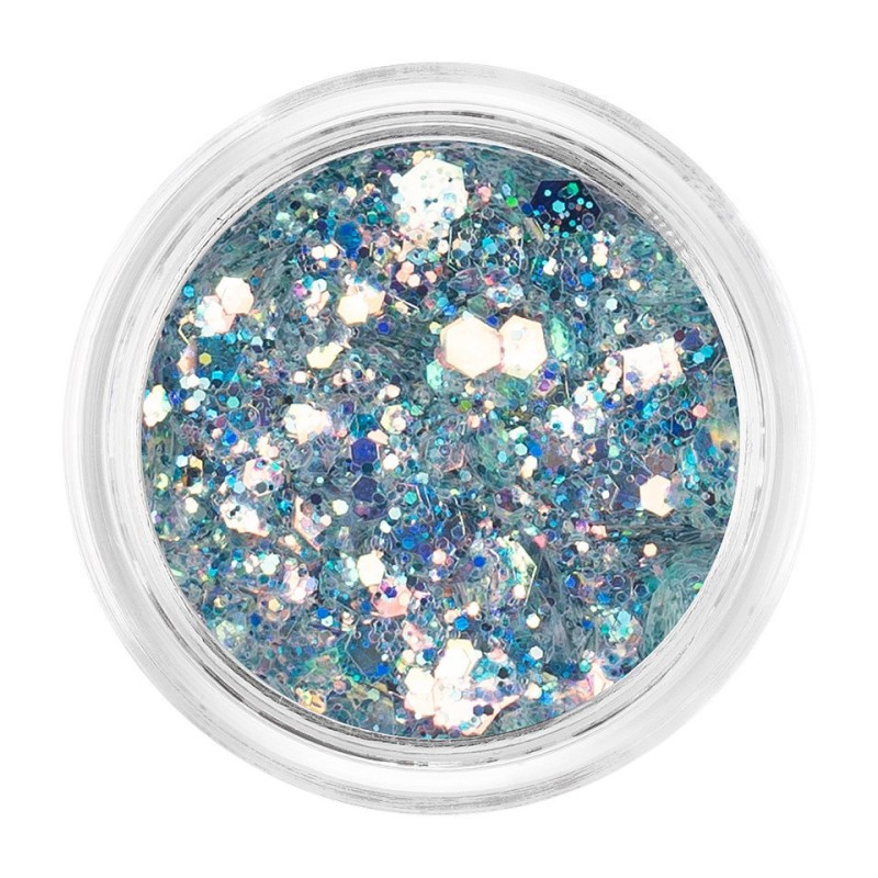 Set 2 x Sclipici Unghii Luxorise, Celestial Cascade, Holo Glitter Collection