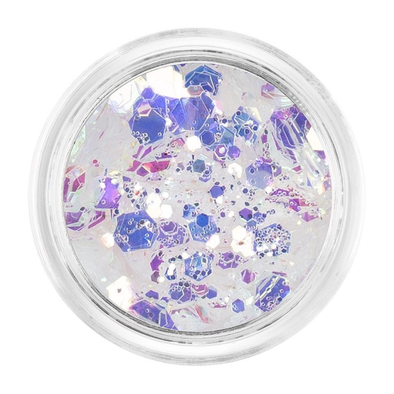 Set 2 x Sclipici Unghii Luxorise, Ice Fairy, Holo Glitter Collection