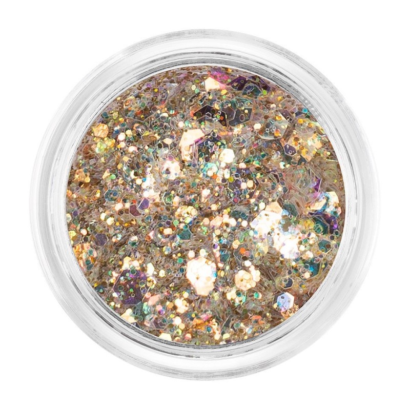 Set 2 x Sclipici Unghii Luxorise, Nebula Nectar, Holo Glitter Collection