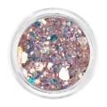 Set 2 x Sclipici Unghii Luxorise, Radiant Rainbow, Holo Glitter Collection
