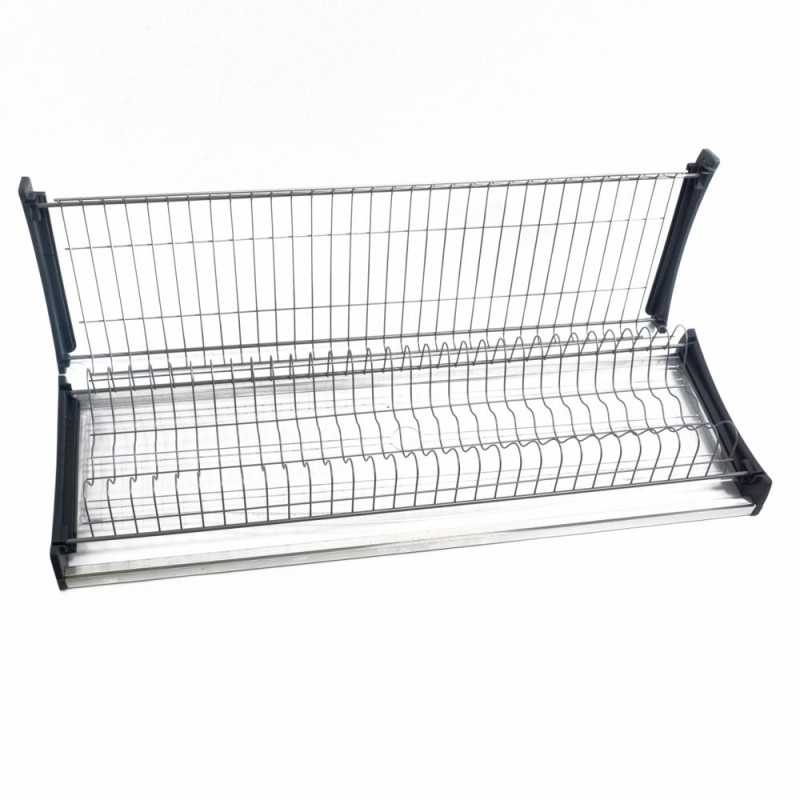 Set 2 x Scurgator Vase, Latime 700 mm, Gri