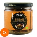 Set 2 x Seitan Bio in Sos de Soia Tamari, Yakso, 330 ml
