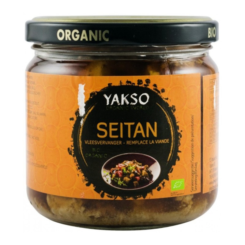 Set 2 x Seitan Bio in Sos de Soia Tamari, Yakso, 330 ml