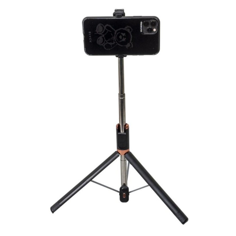 Set 2 x Selfie Stick si Trepied cu Telecomanda Bluetooth, Telescopic, Inaltime Maxima 170 cm