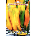 Set 2 x Seminte de Ardei Lung Corno Di Toro Giallo, Raci Sementi, 100 g