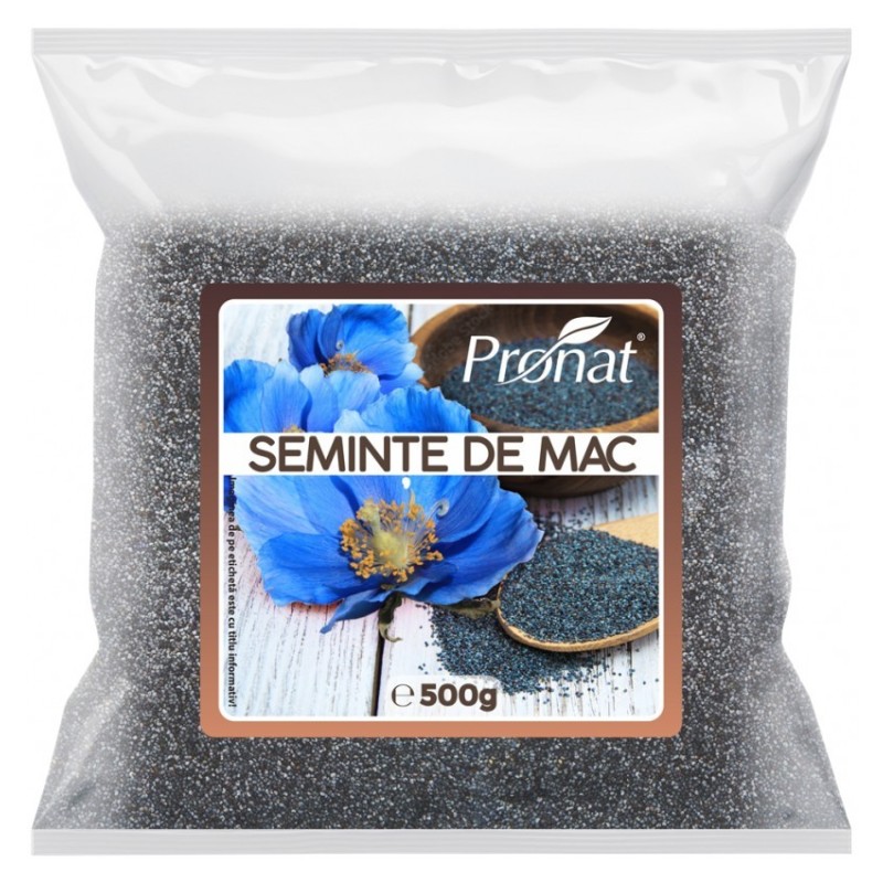 Set 2 x Seminte de Mac, 500 g, Pronat