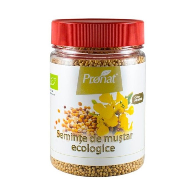 Set 2 x Seminte de Mustar BIO, 180 g, Pronat