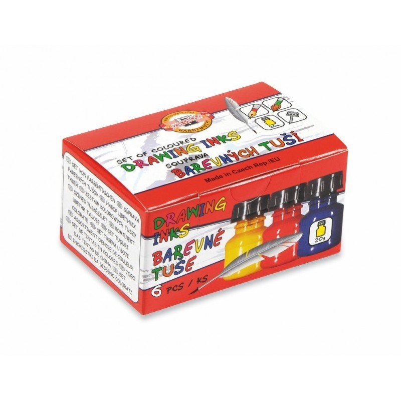 Set 2 x Set Tus Desen, Koh-I-Noor, 6 Culori
