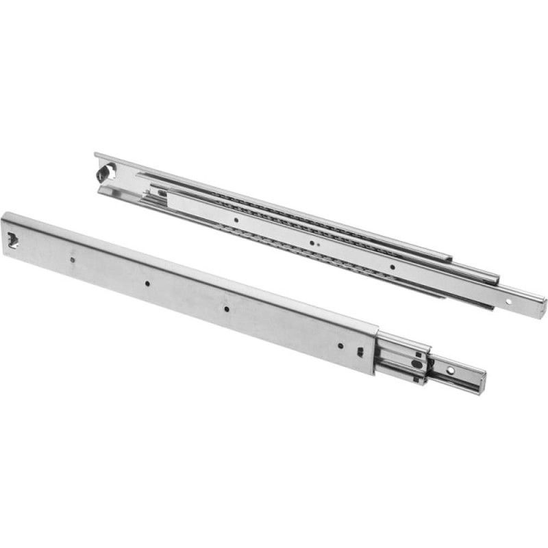 Set 2 x Sina Glisare cu Bile H53 mm, L800 mm, Max. 100 Kg.