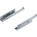Set 2 x Sina Glisare Tandem Blumotion cu Extensie Totala, L400 mm, Max 30 Kg, pentru Placa 17-19 mm, 560F4000B