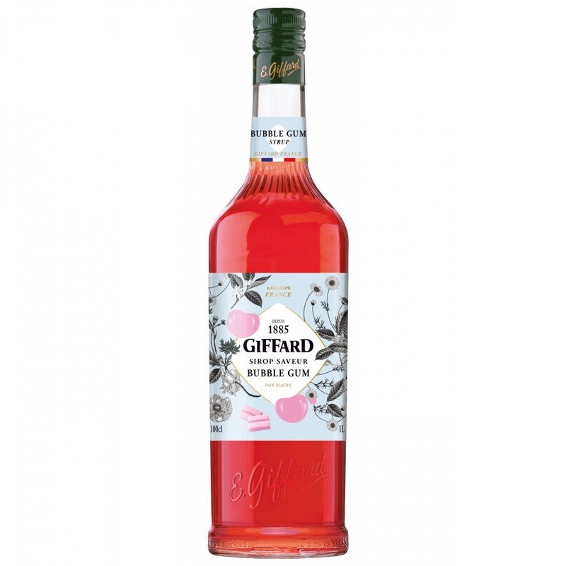 Set 2 x Sirop Bubble Gum Giffard 1 l