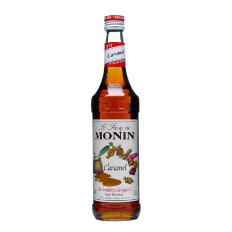 Set 2 x Sirop cu Aroma de Caramel, Monin, 700 ml
