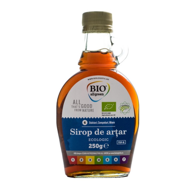 Set 2 x Sirop de Artar Eco, Bio All Green, 250 g