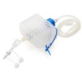 Set 2 x Sistem Drenaj Recipient 200 ml, Tub Aspiratie Ch14