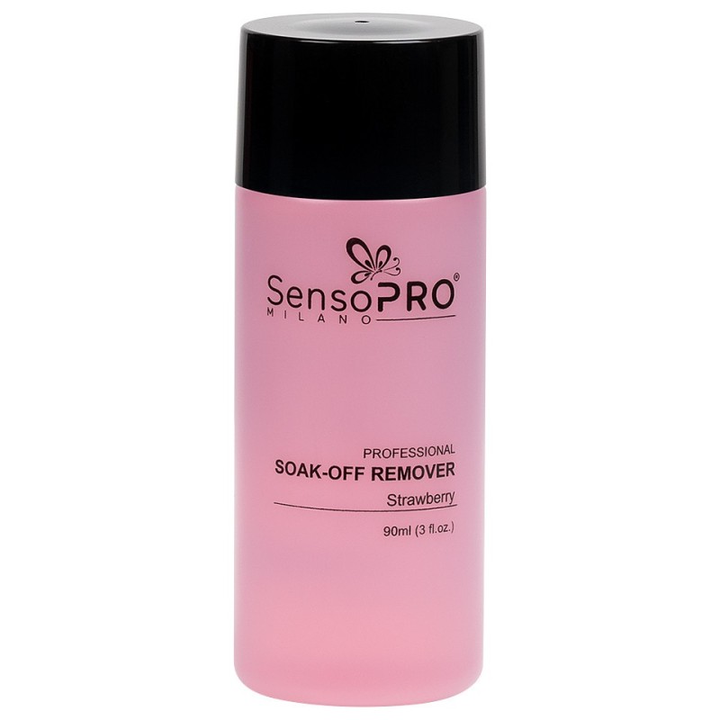 Set 2 x Soak-Off Remover Strawberry SensoPRO Milano, 90 ml