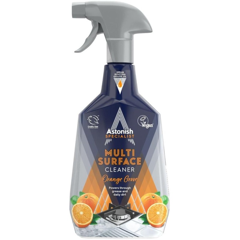 Set 2 x Solutie de Curatare pentru Suprafete Multiple, Portocala 750 ml, Astonish Specialist