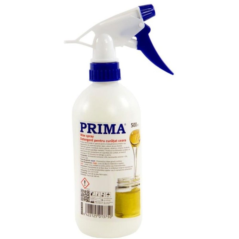 Set 2 x Solutie de Curatat Ceara de Epilat de pe Suprafete, Prima, 500 ml