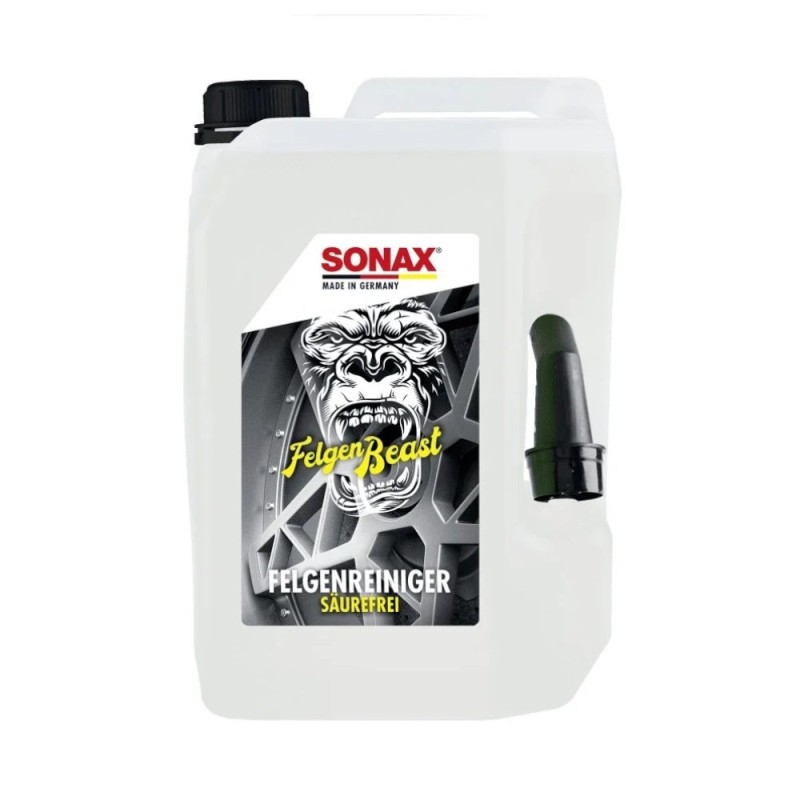 Set 2 x Solutie pentru Curatarea si Intretinerea Jantelor, Beast, 5 l, Sonax