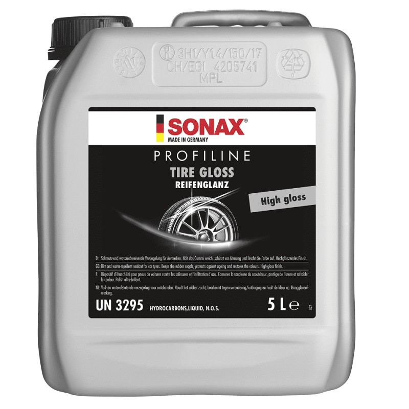 Set 2 x Solutie pentru Intretinere Anvelope cu Efect Lucios, 5 l, Sonax