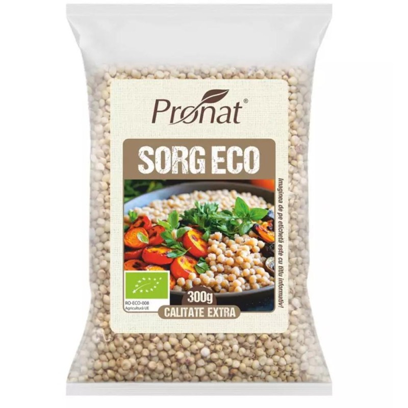 Set 2 x Sorg Boabe Bio, 300 g, Pronat