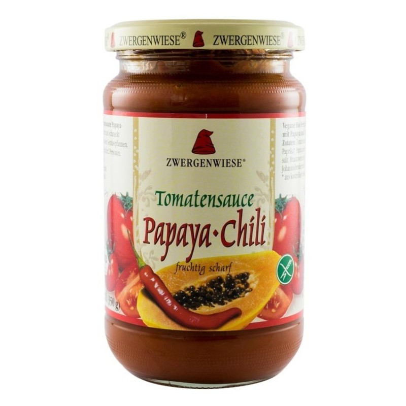Set 2 x Sos BIO Papaya si Chili, 340 g, Zwergenwiese
